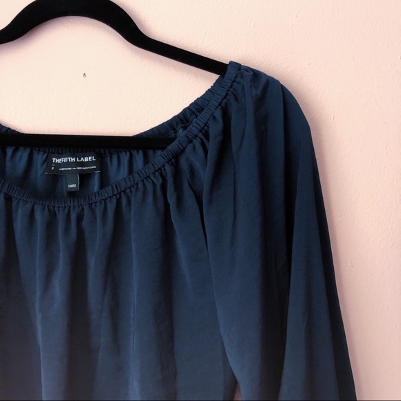 The Fifth Label Midnight Crop Blouse - Picture 4 of 4